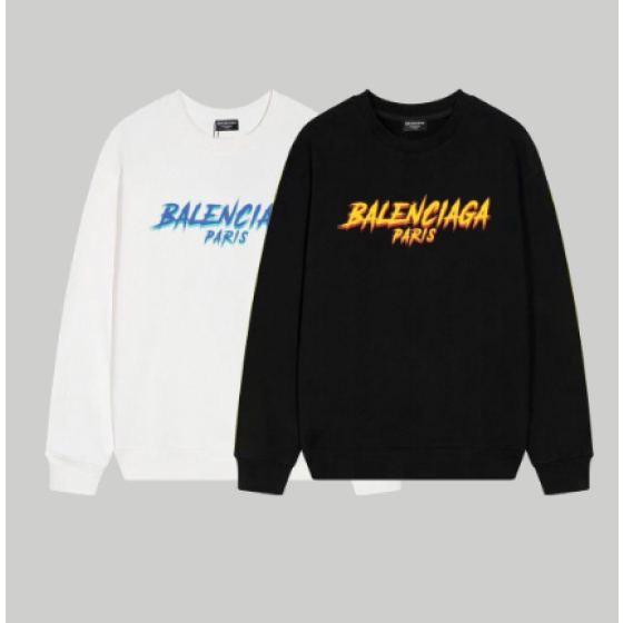 Balenciaga's new letter print crewneck sweatshirt